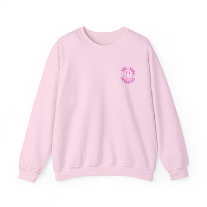 The Cool Therapist (Pink) Crewneck