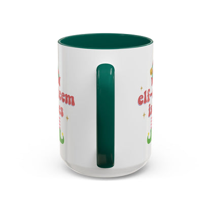 Elf-Esteem Issues Mug (11oz, 15oz)