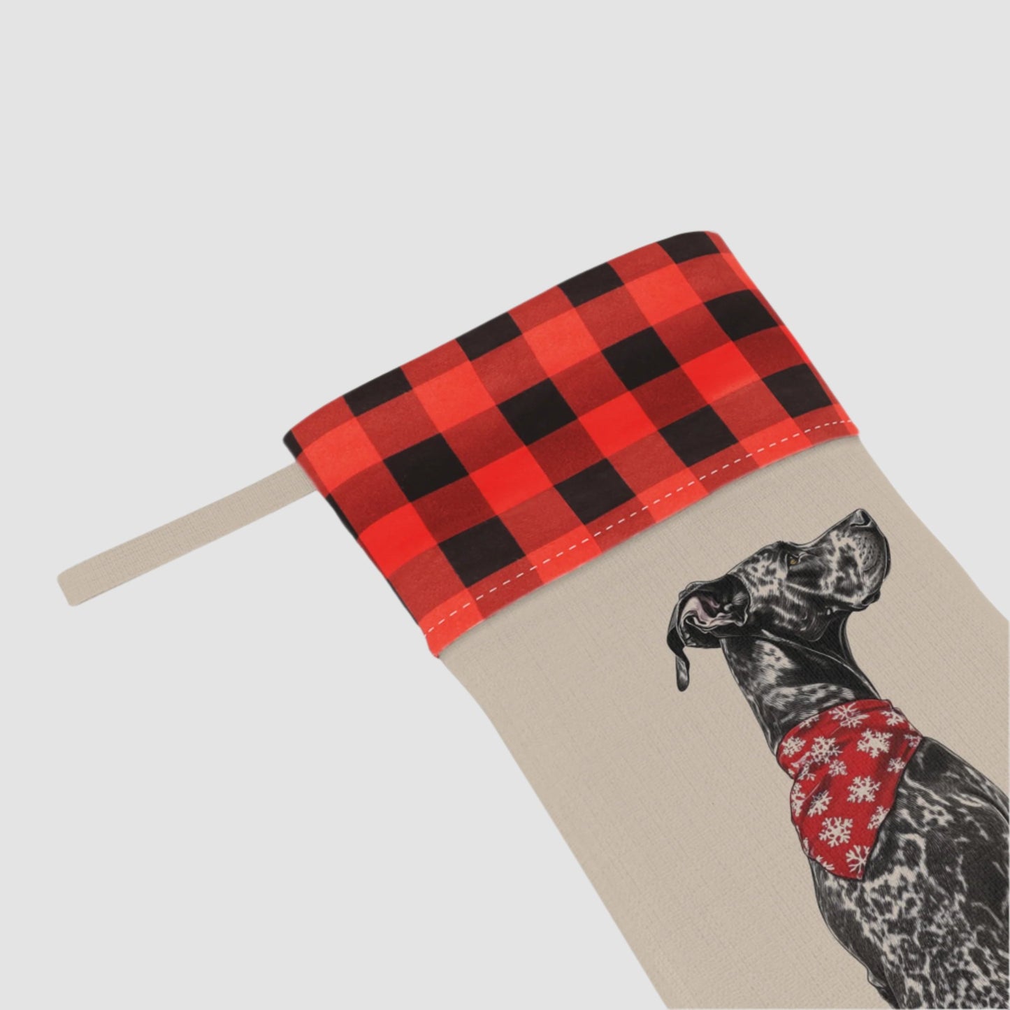 Great Dane Christmas Stocking - Personalization Available!