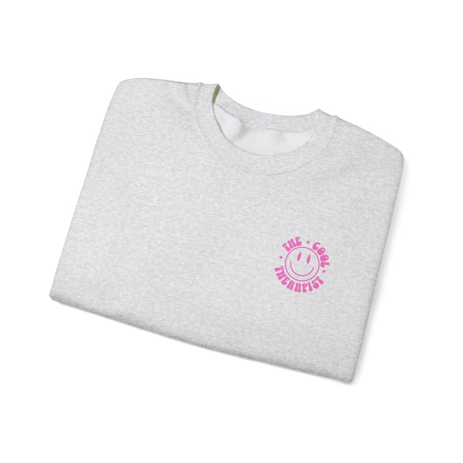 Cool Therapist (Pink) Crewneck Printify