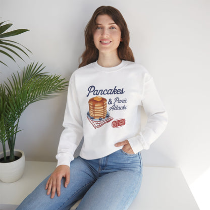Pancakes and Panic Attacks Crewneck