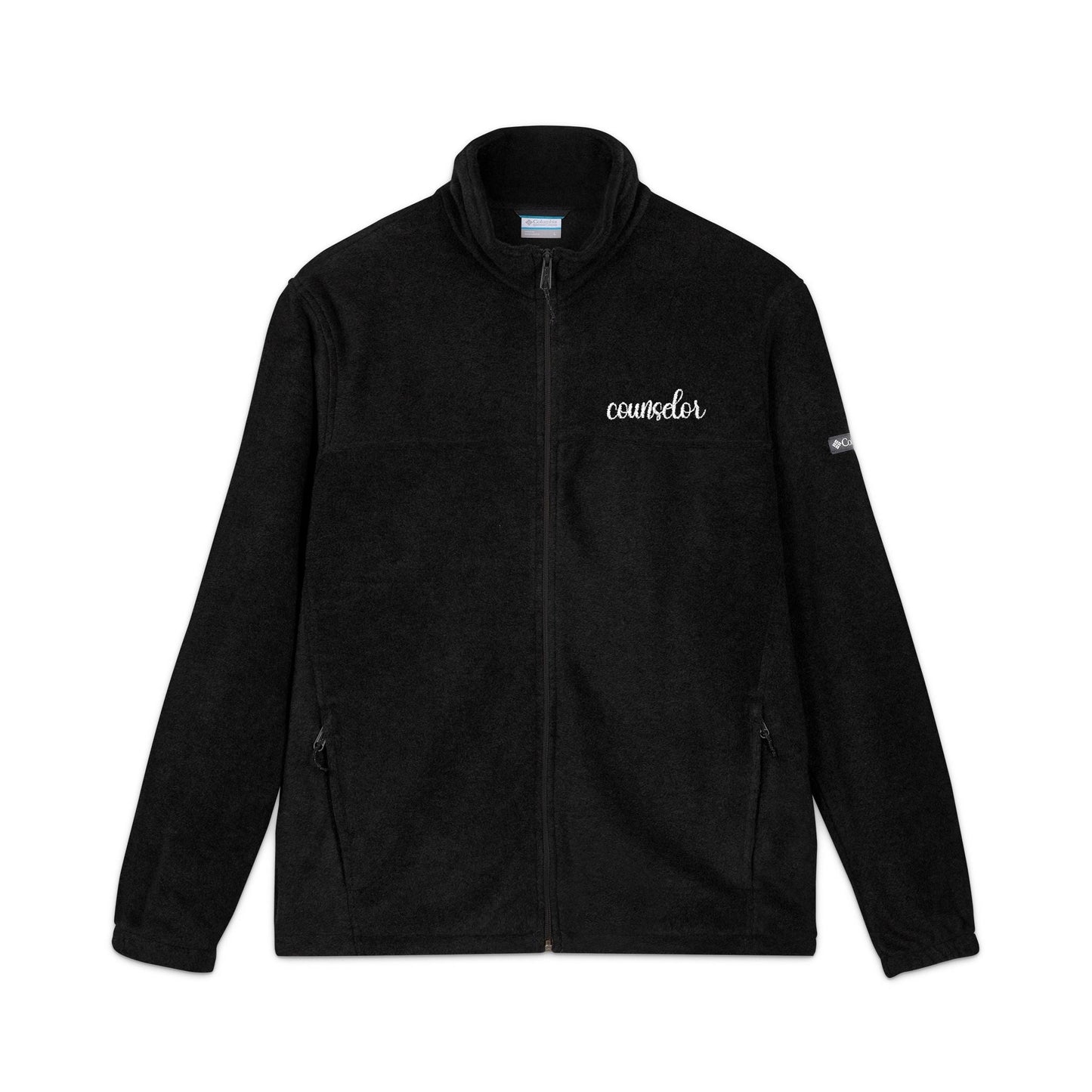 Counselor Unisex Columbia Fleece Jacket (Embroidered) Printify