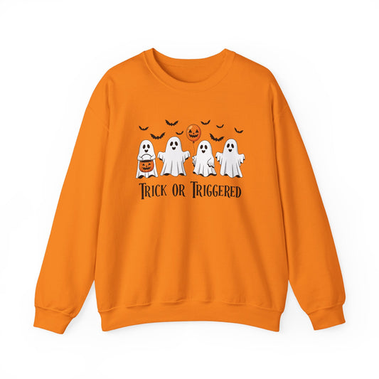 Trick or Triggered Crewneck Printify