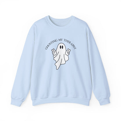 Ghosting My Therapist Crewneck Printify