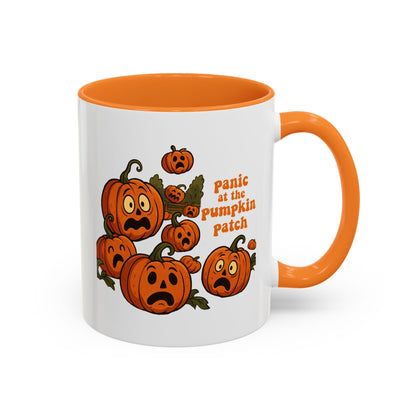 Panic at the Pumpkin Patch Mug (11oz & 15oz) Printify
