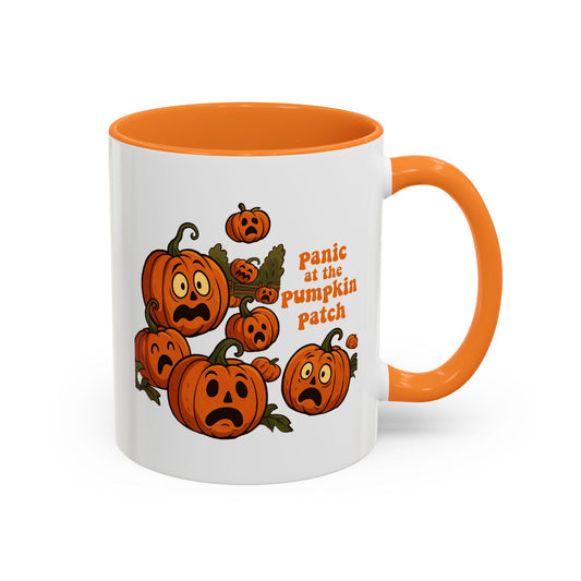 Panic at the Pumpkin Patch Mug (11oz & 15oz) Printify