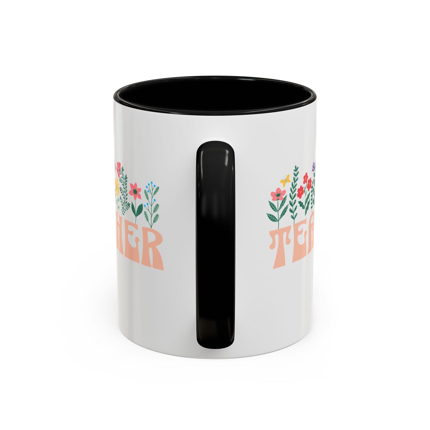Floral Teacher Mug (11oz)