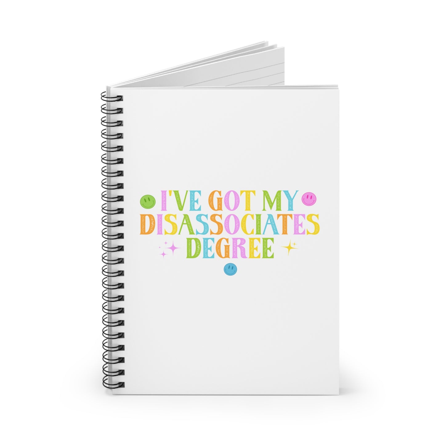 Disassociates Degree Notebook