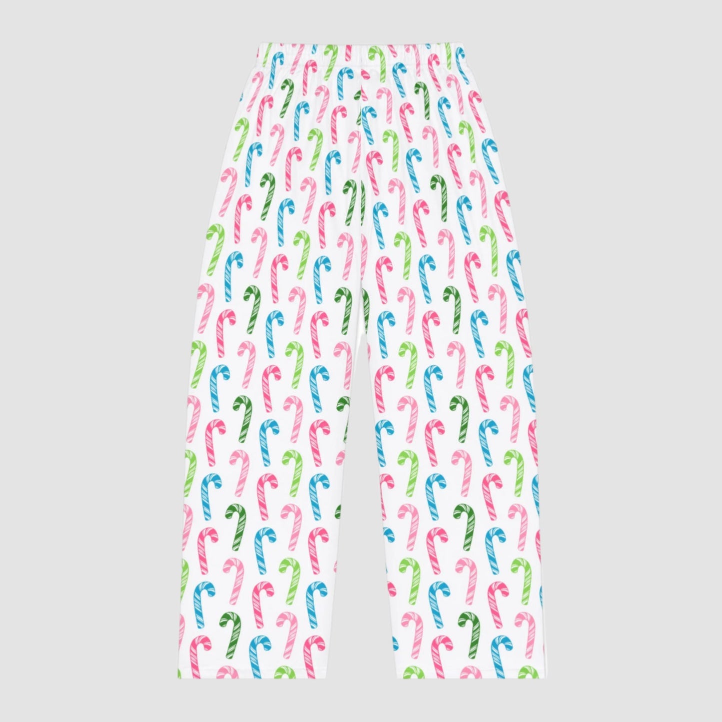 Vibrant Candy Canes Women's PJ Pants