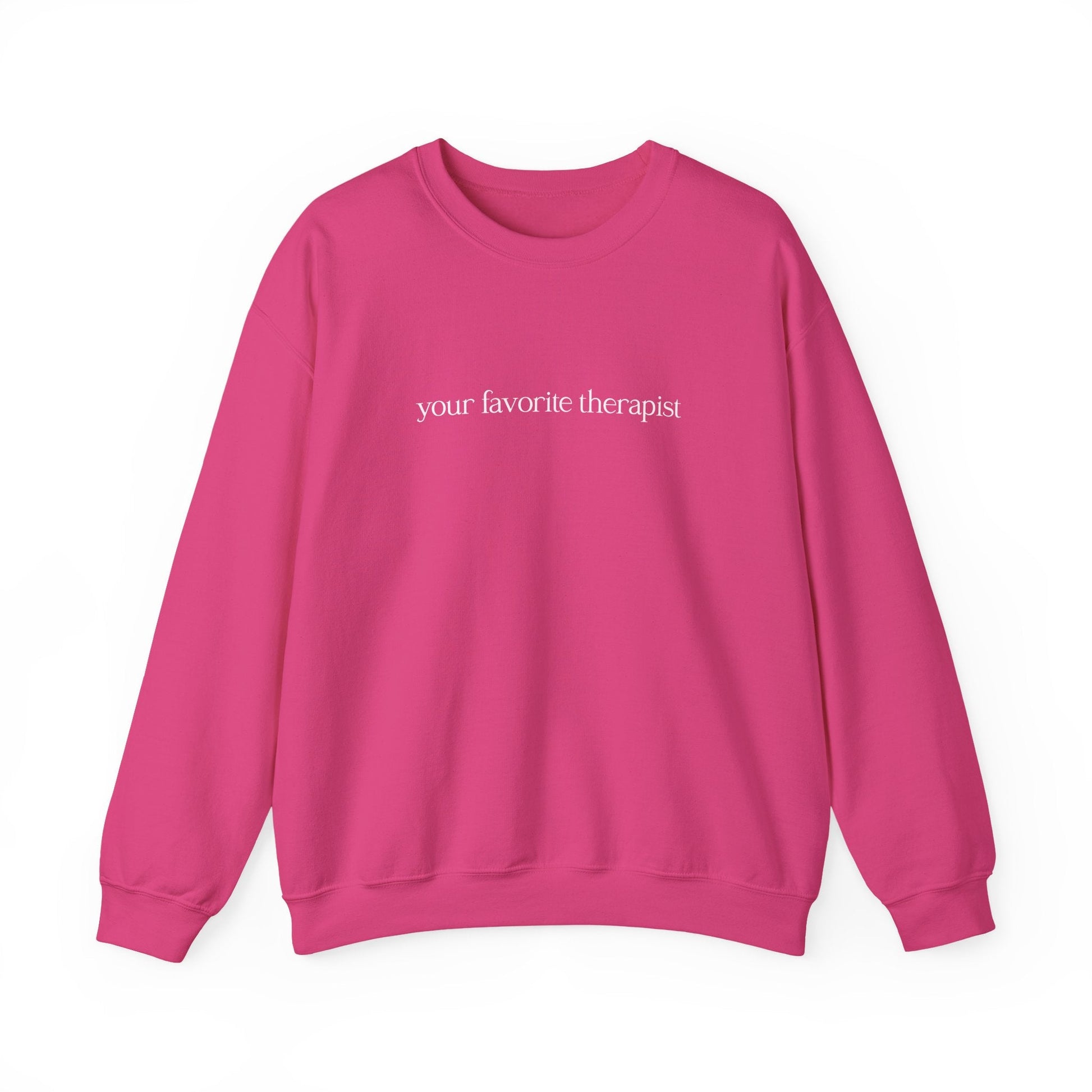 Your Favorite Therapist Crewneck Printify
