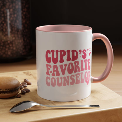 Cupid’s Favorite Counselor Mug (11oz, 15oz)