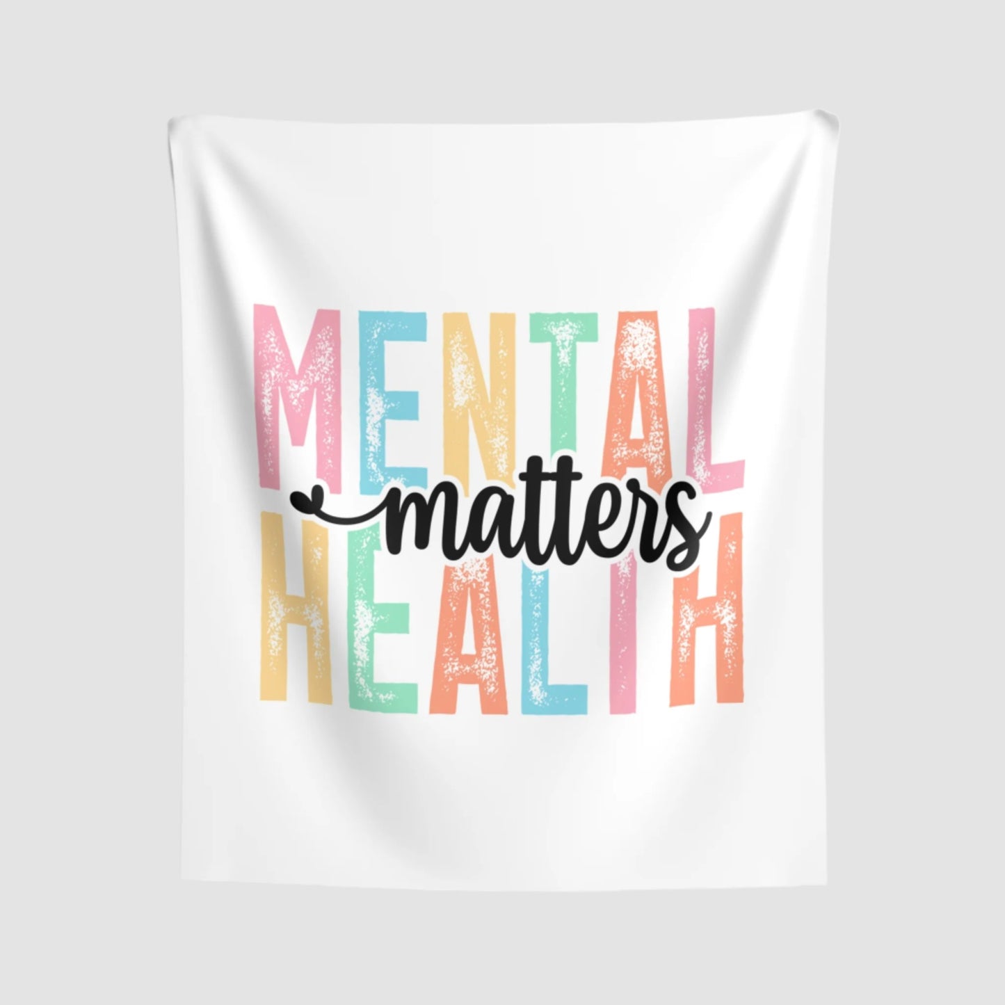 Mental Health Matters Wall Tapestry