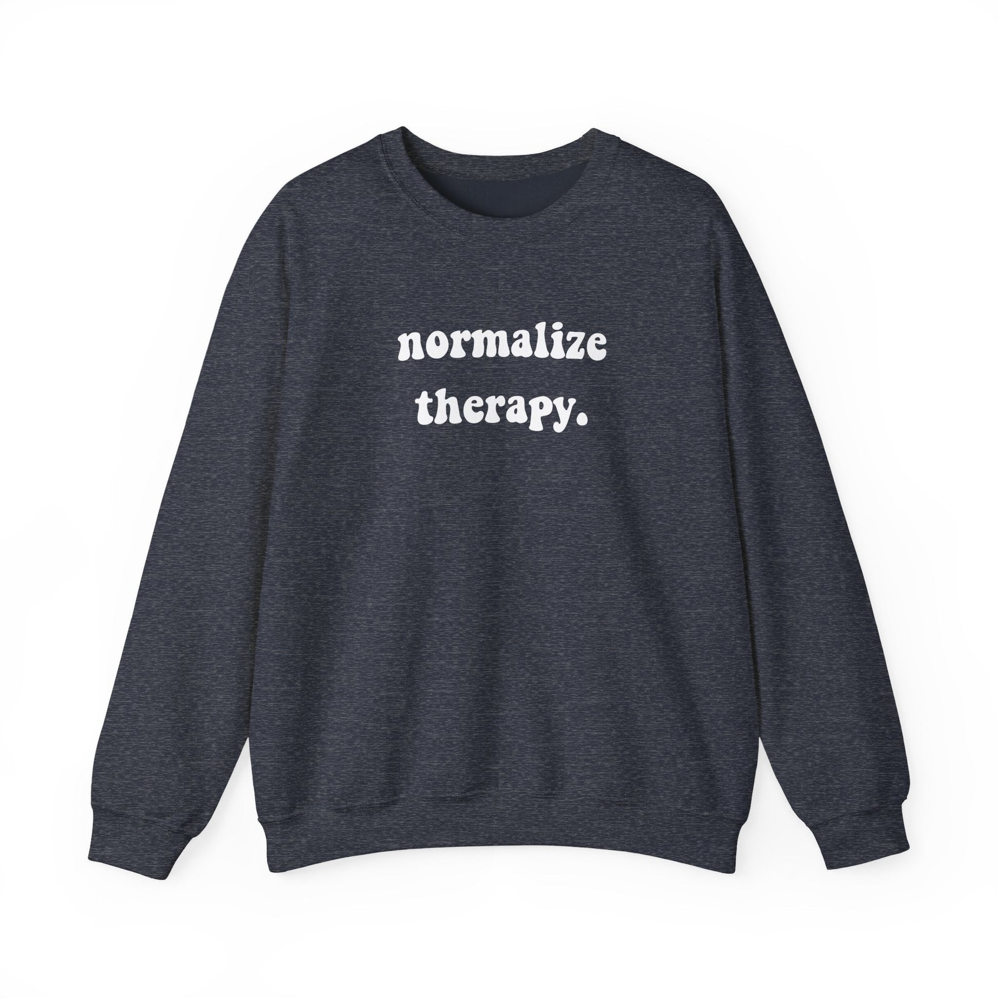 Normalize Therapy Crewneck Printify