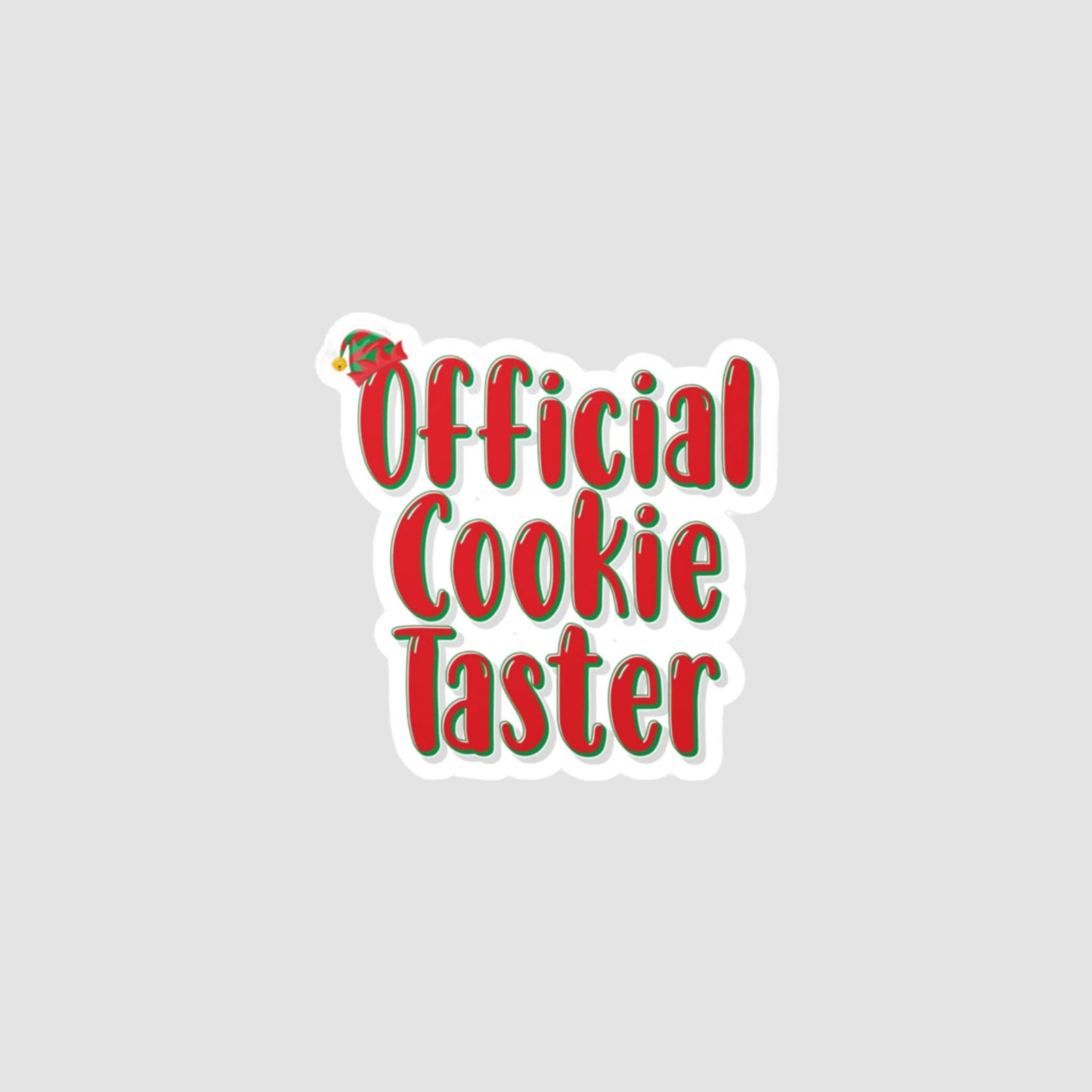 Official Cookie Taster Vinyl Decal Printify