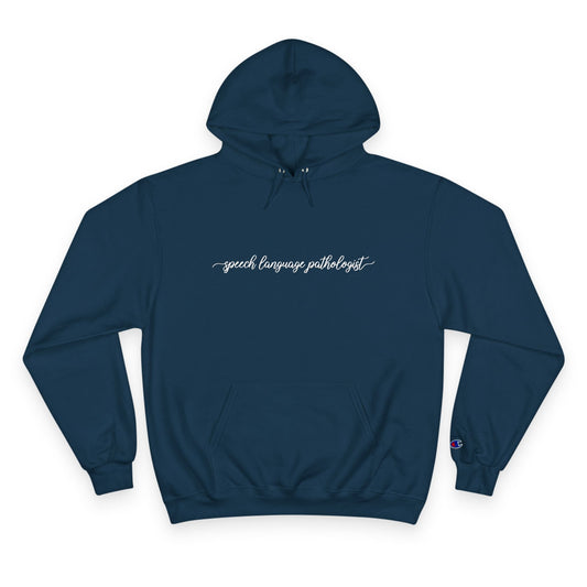 Speech Language Pathologist Champion Hoodie Printify
