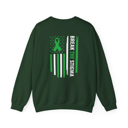 Break the Stigma - Mental Health Awareness Crewneck