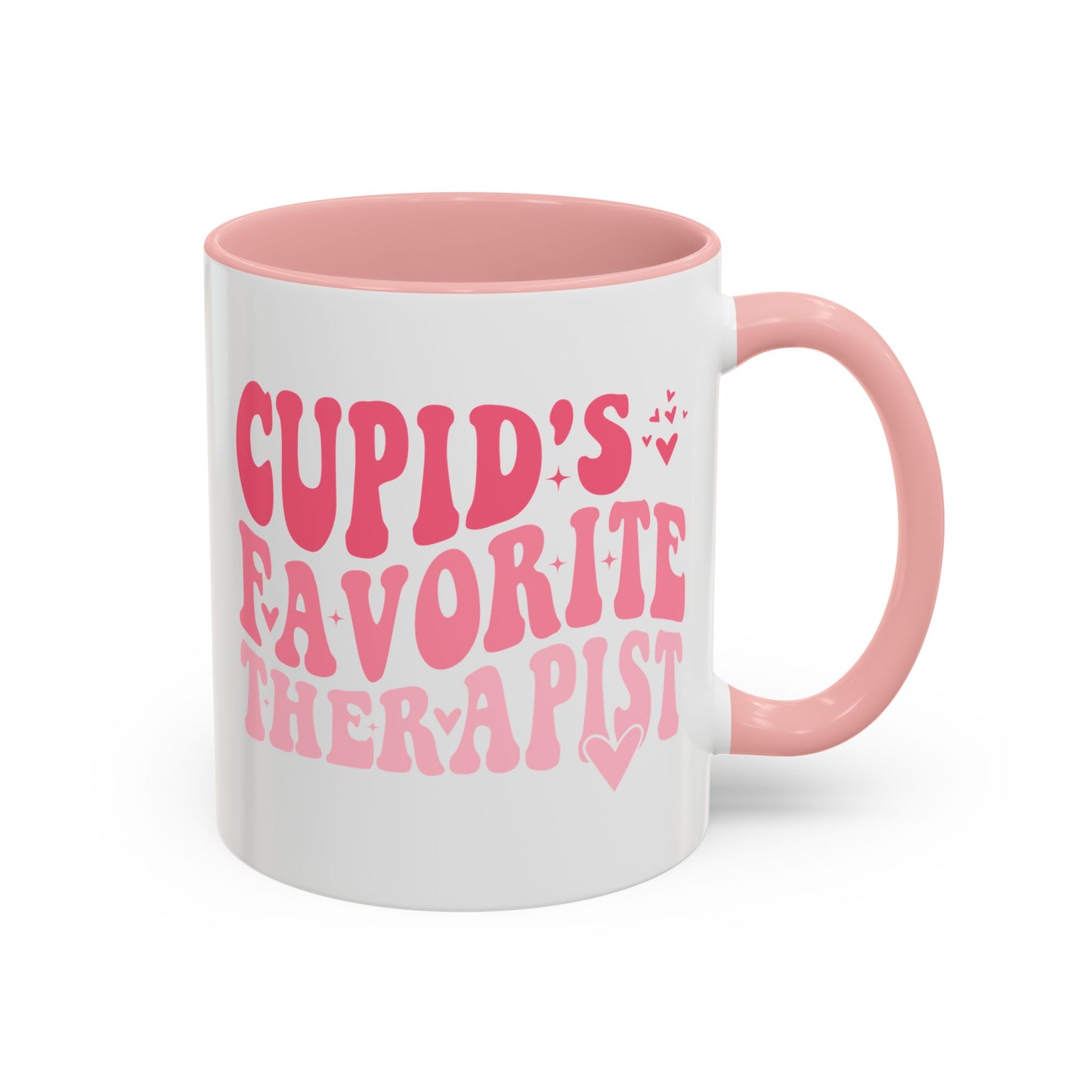 Cupid's Favorite Therapist Mug (11oz, 15oz)