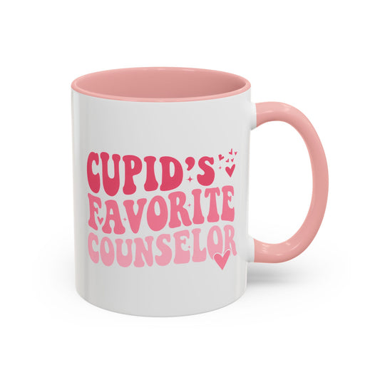 Cupid’s Favorite Counselor Mug (11oz, 15oz)