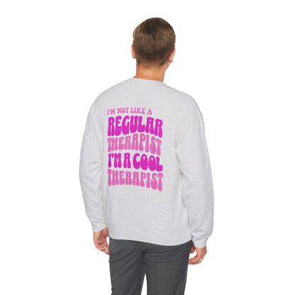 The Cool Therapist (Pink) Crewneck