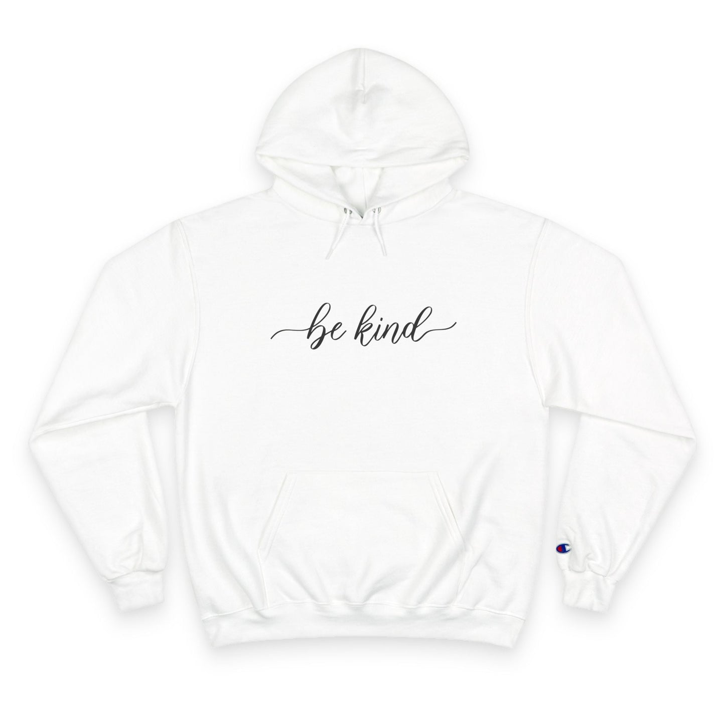 Be Kind Champion Hoodie Printify