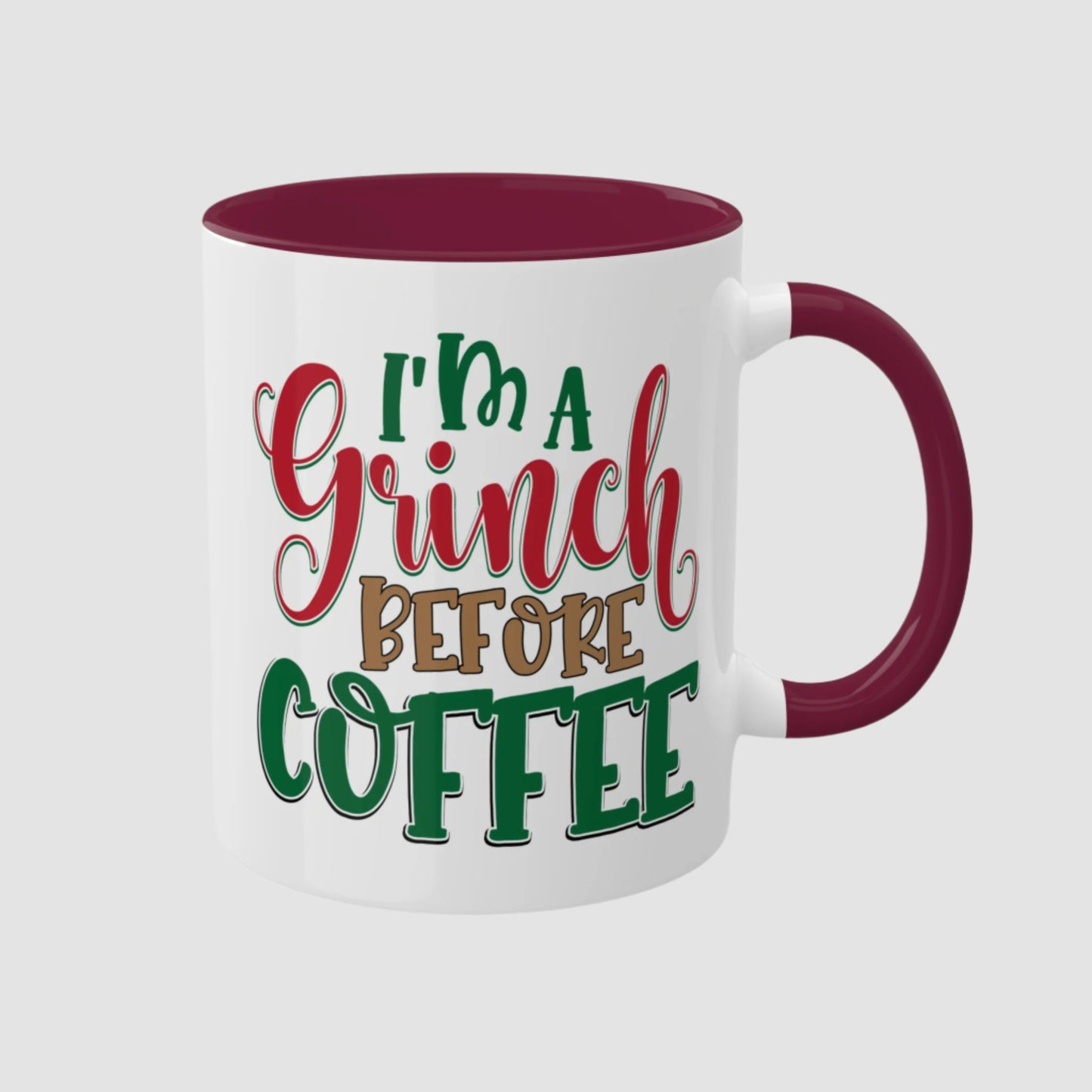 Grinch Before Coffee Mug (11oz)