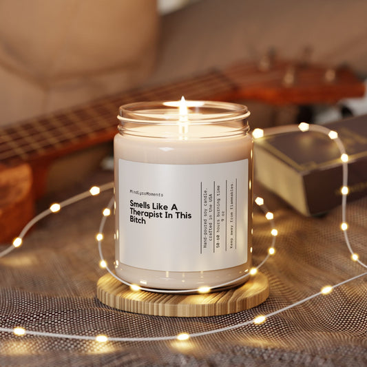 Smells Like A Therapist In This B*tch Candle (9oz) Printify