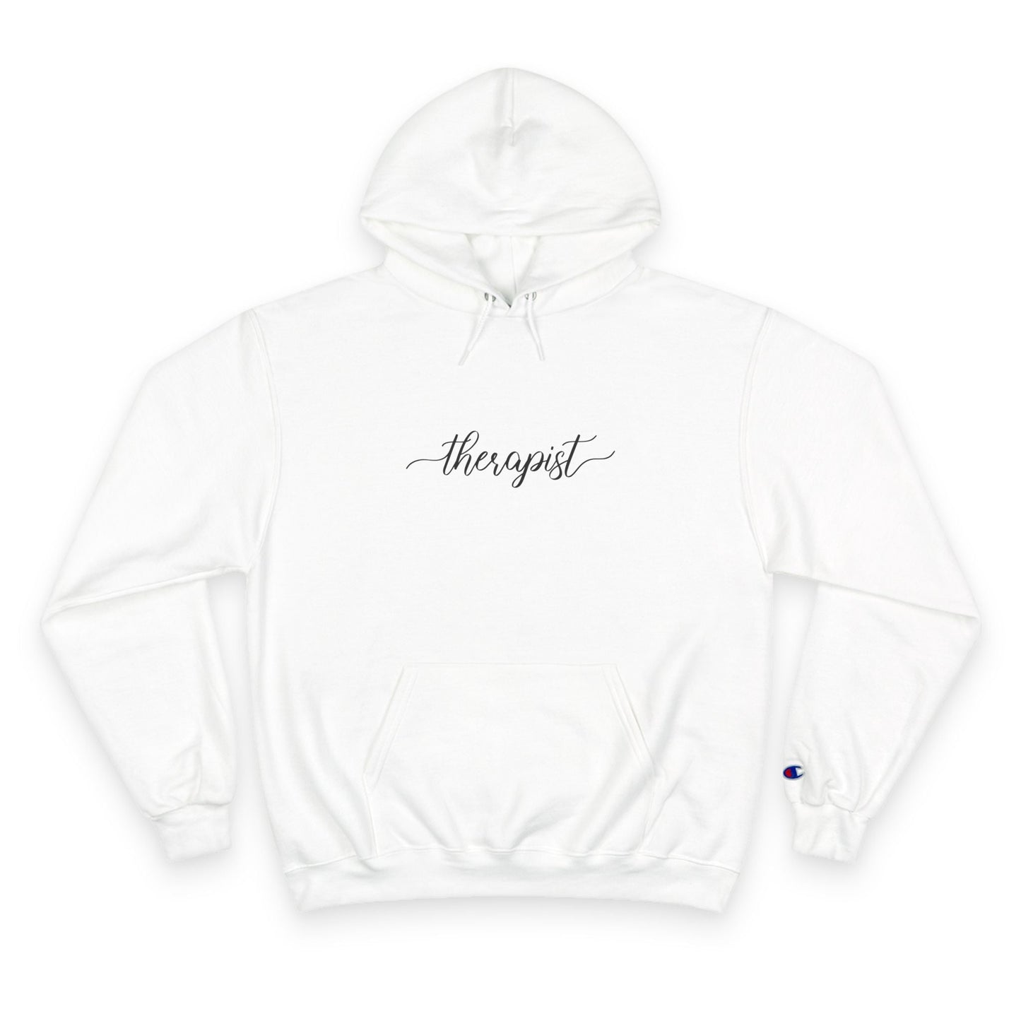 Therapist Champion Hoodie Printify