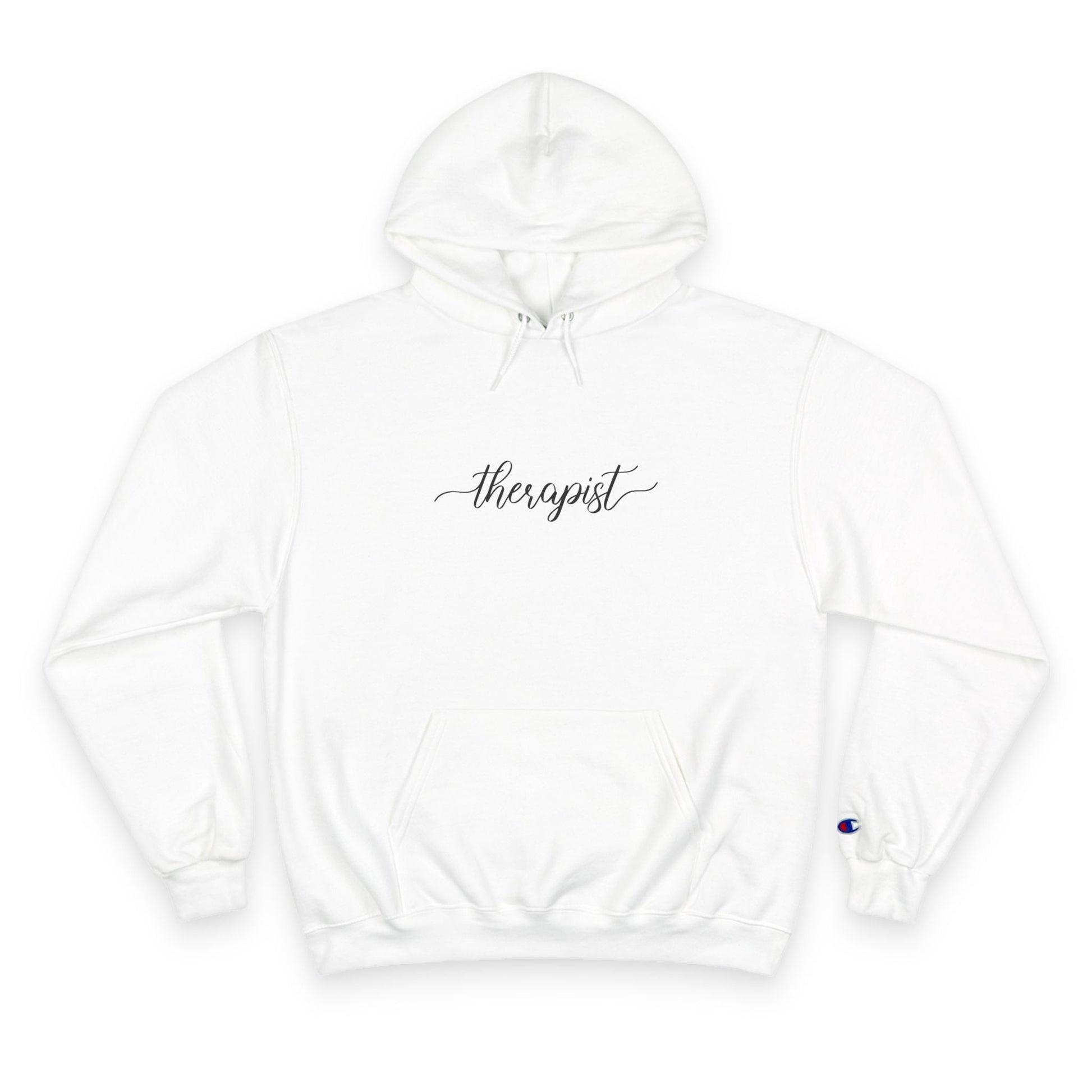 Therapist Champion Hoodie Printify