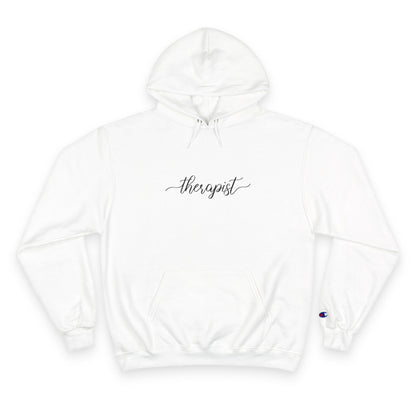 Therapist Champion Hoodie Printify