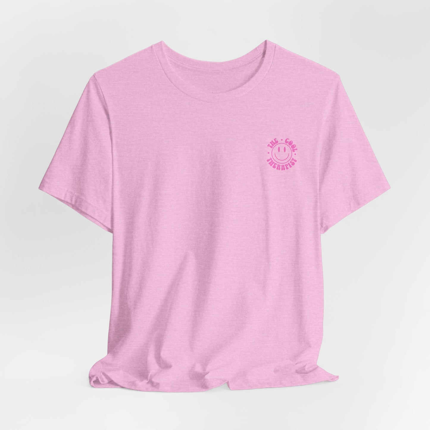 Cool Therapist (Pink) Unisex Bella+Canvas Tee