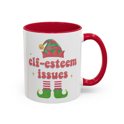 Elf-Esteem Issues Mug (11oz, 15oz)