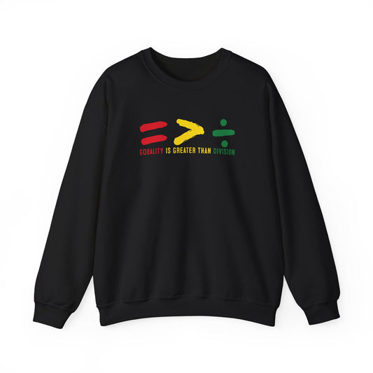 Equality > Division Crewneck Printify