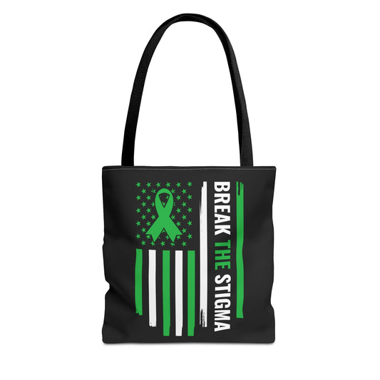 Break The Stigma - Mental Health Awareness Tote Printify
