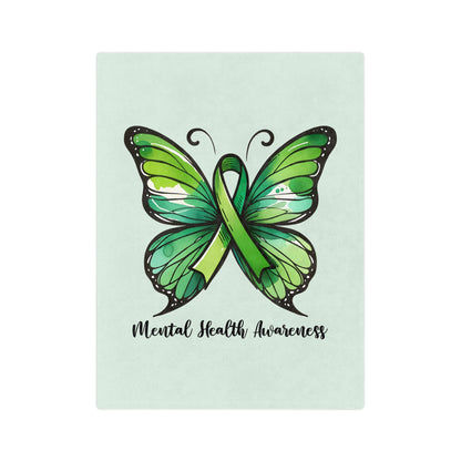 Mental Health Awareness Blanket Printify
