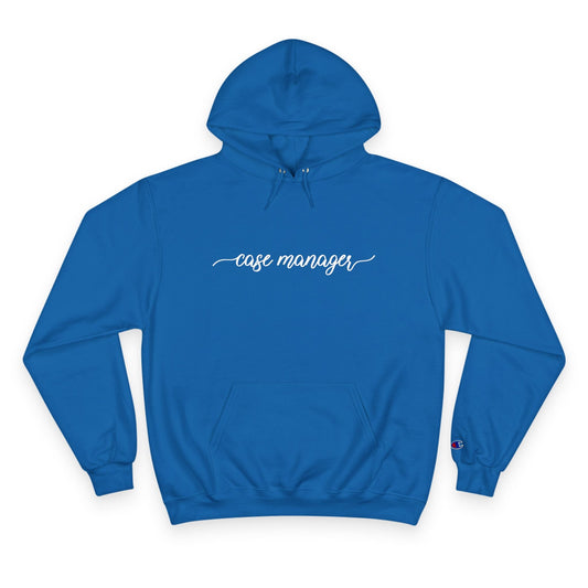 Case Manager Champion Hoodie Printify