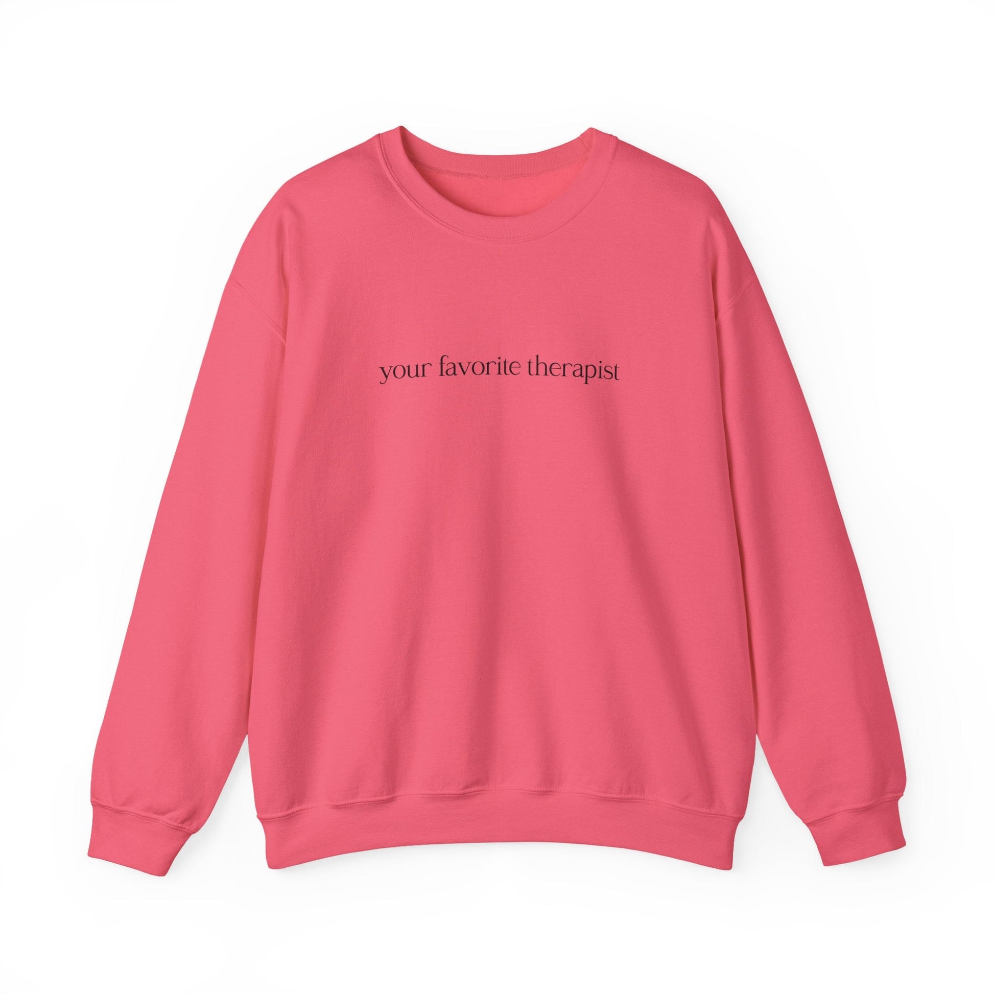 Your Favorite Therapist Crewneck Printify