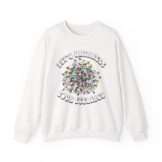 Let’s Untangle Your Feelings Crewneck Printify