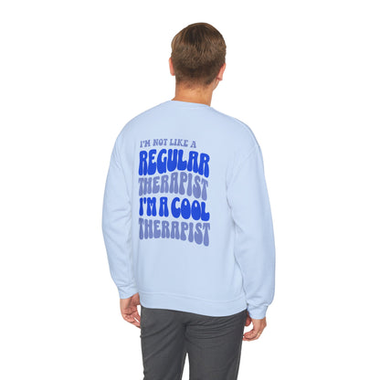 The Cool Therapist (Blue) Crewneck