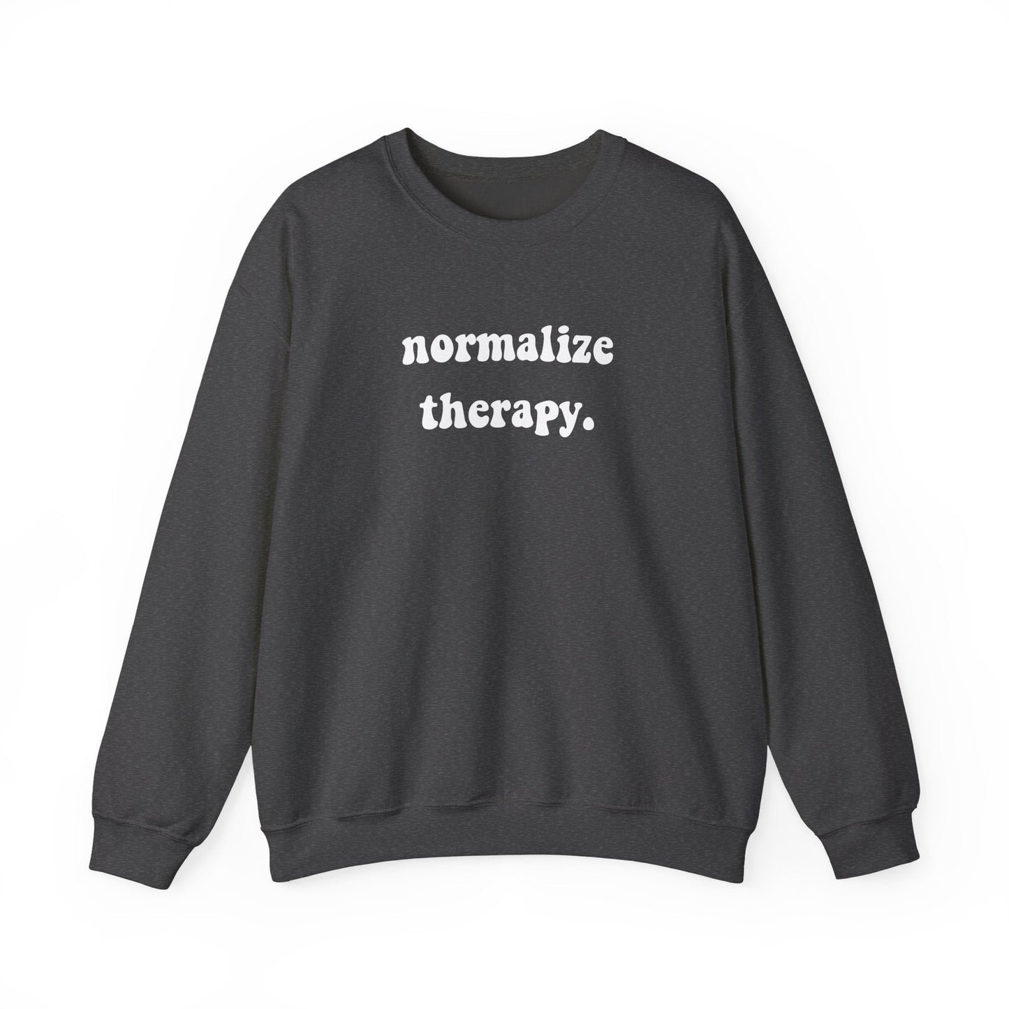 Normalize Therapy Crewneck Printify