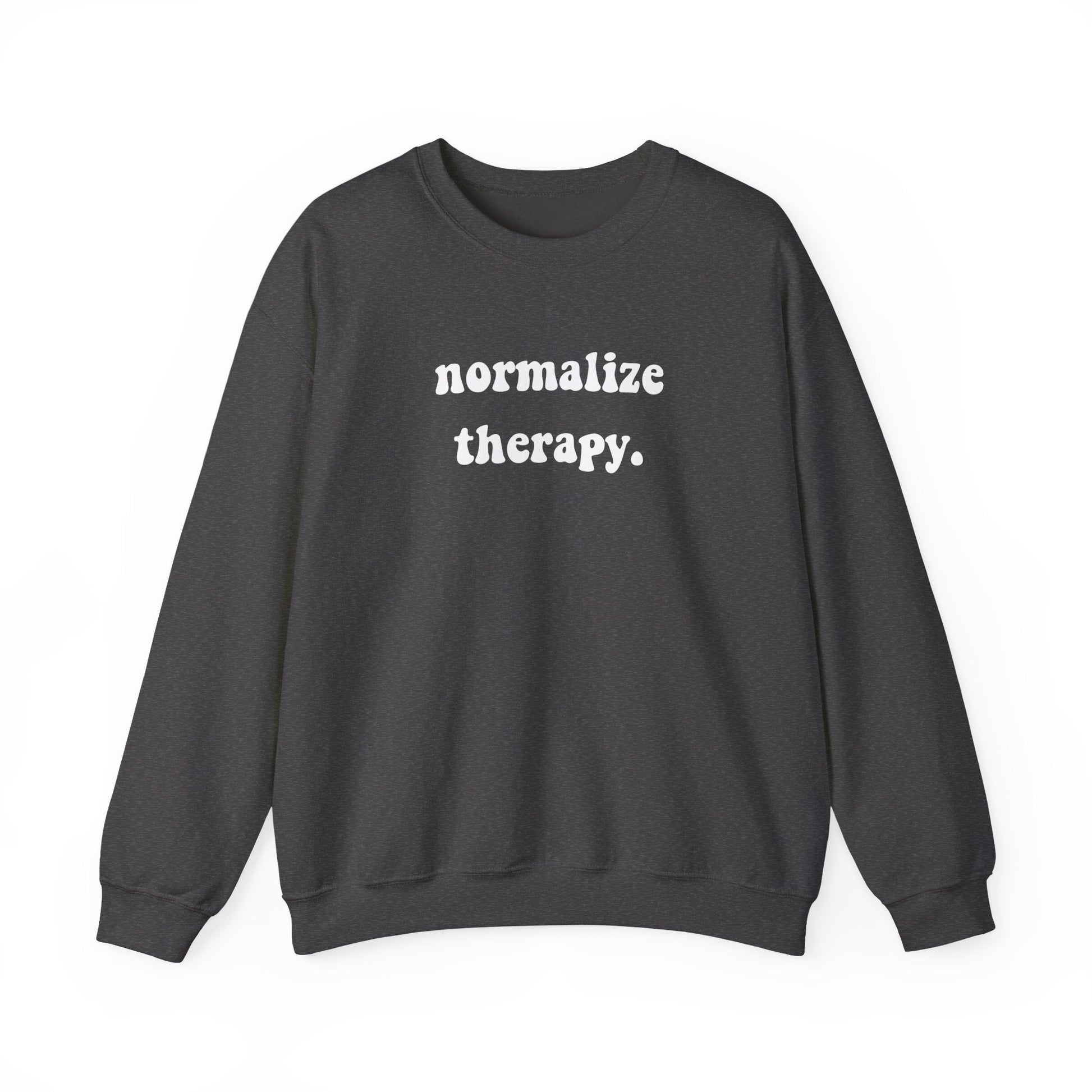 Normalize Therapy Crewneck Printify