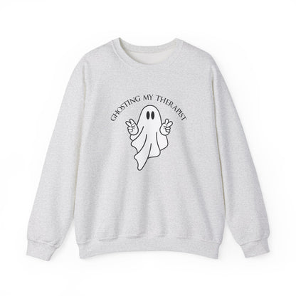 Ghosting My Therapist Crewneck Printify