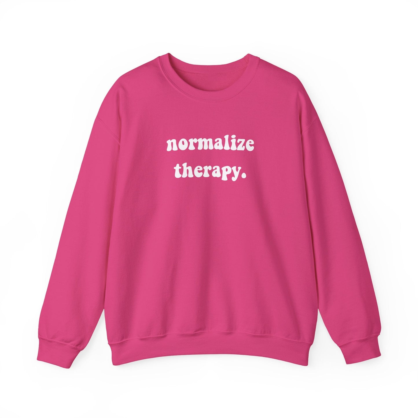 Normalize Therapy Crewneck Printify