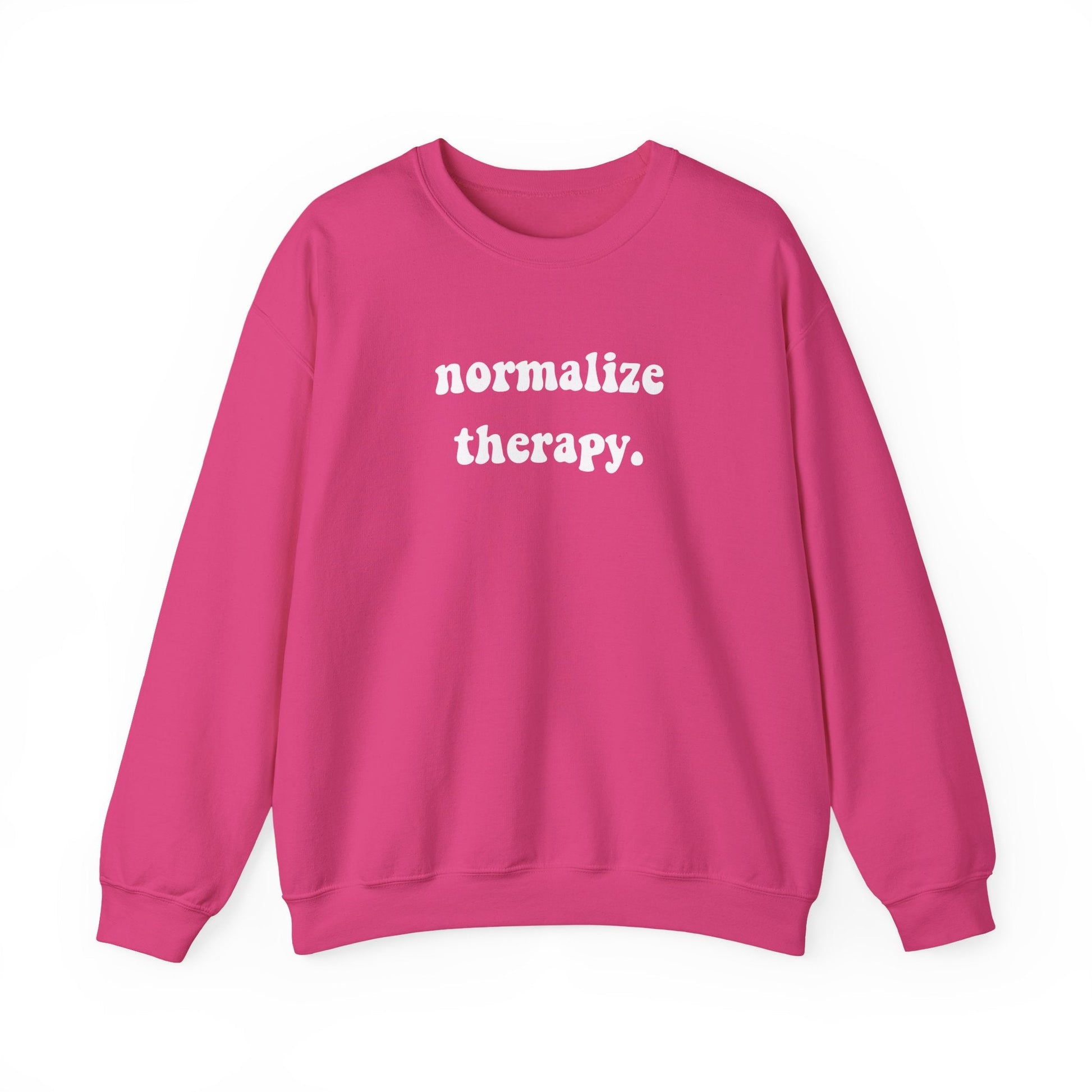 Normalize Therapy Crewneck Printify