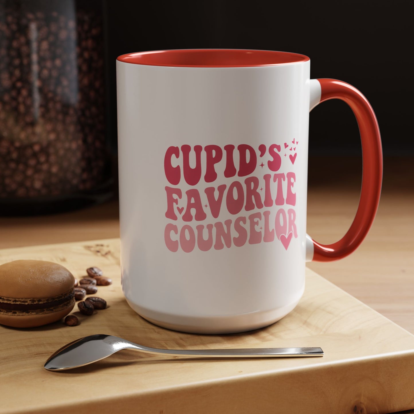 Cupid’s Favorite Counselor Mug (11oz, 15oz)