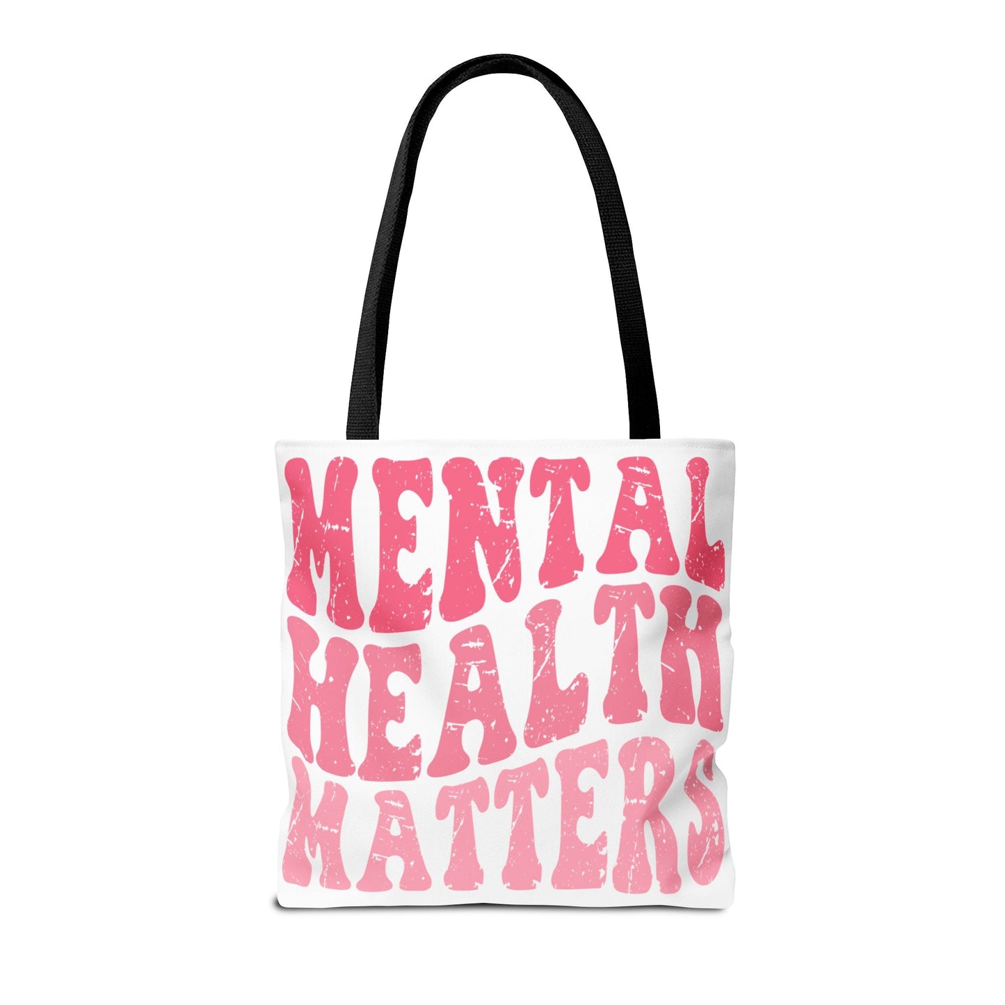 Pink Mental Health Matters Tote Printify