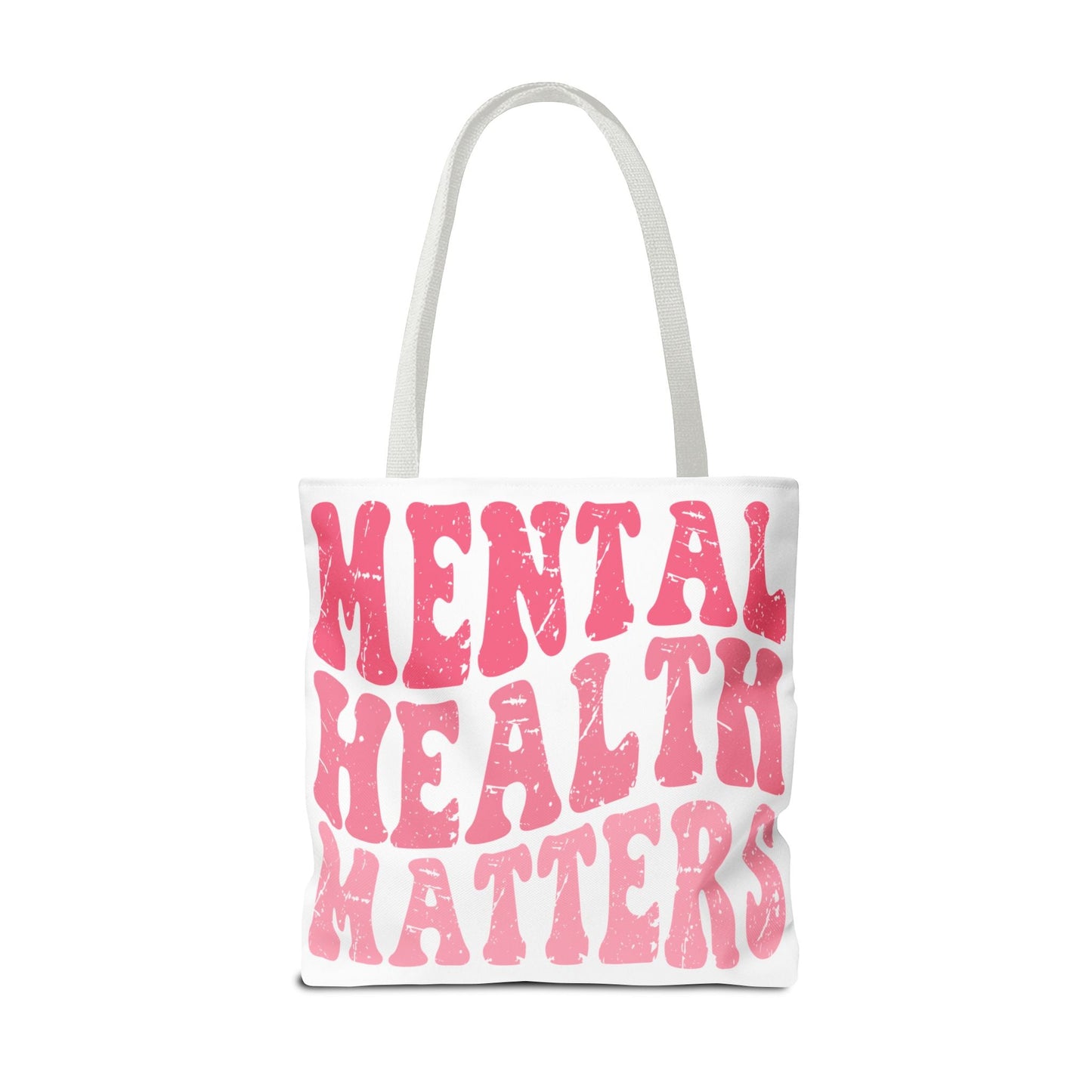 Pink Mental Health Matters Tote Printify