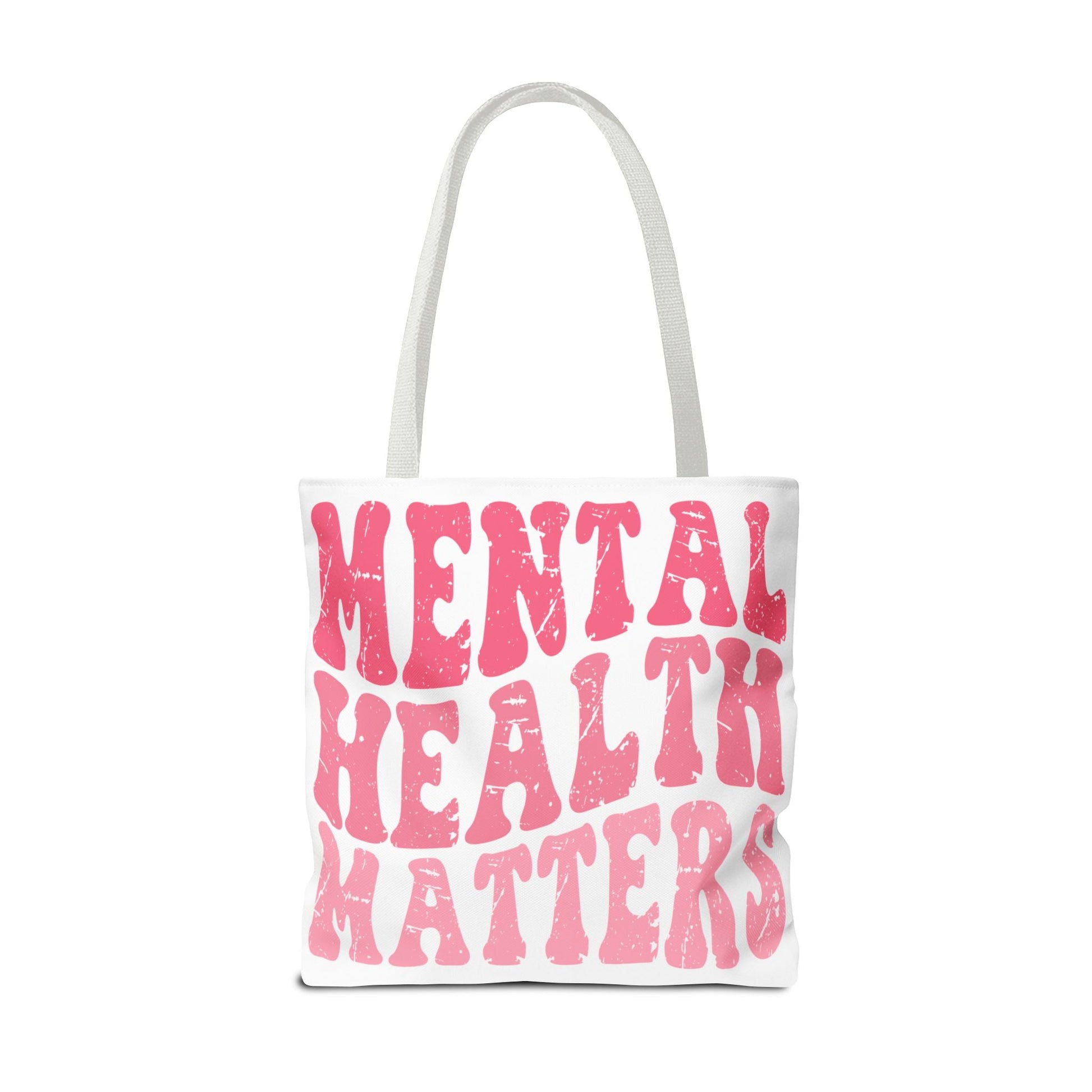 Pink Mental Health Matters Tote Printify