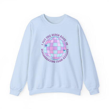 DISCOnnecting From Reality Crewneck