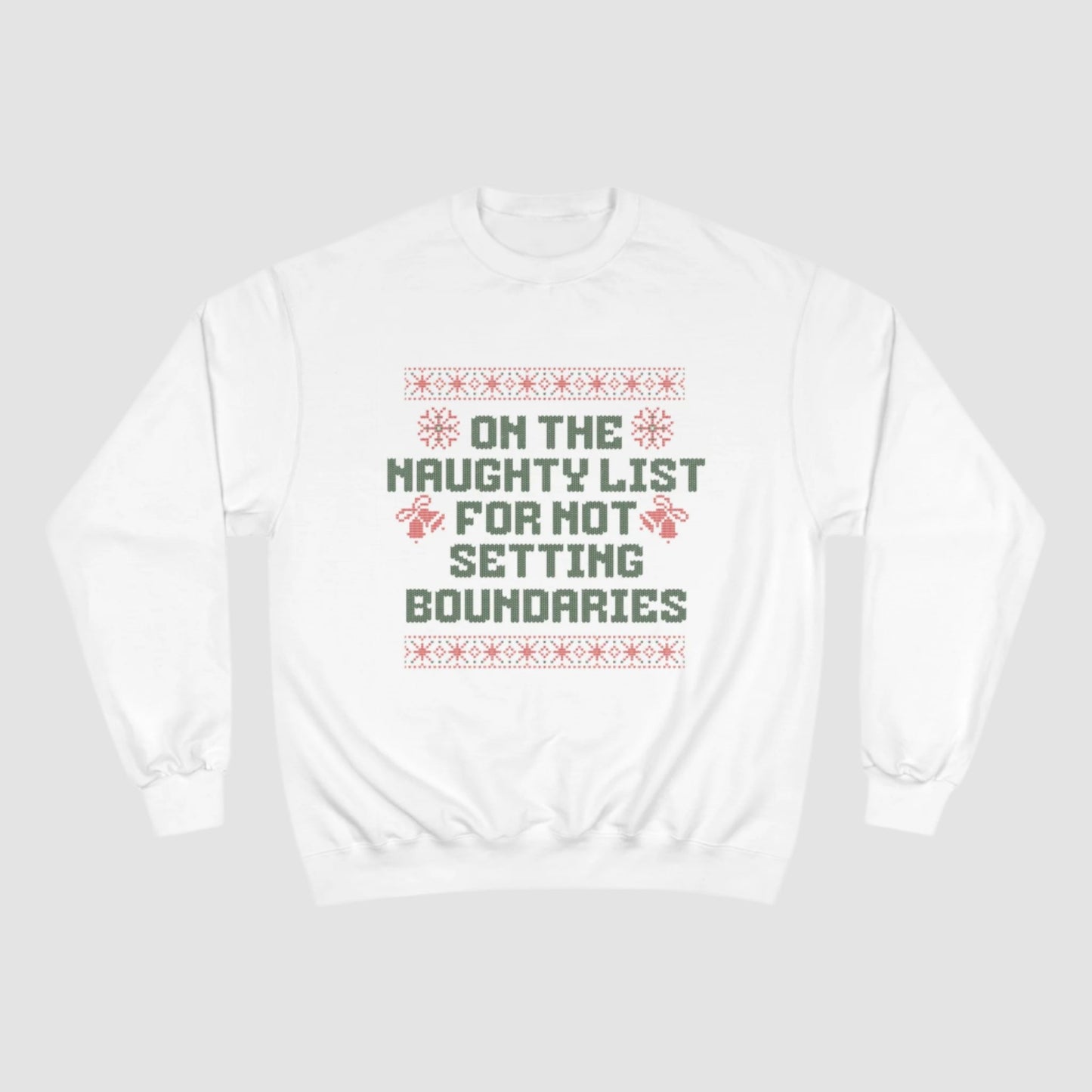 Not Setting Boundaries Champion Sweatshirt