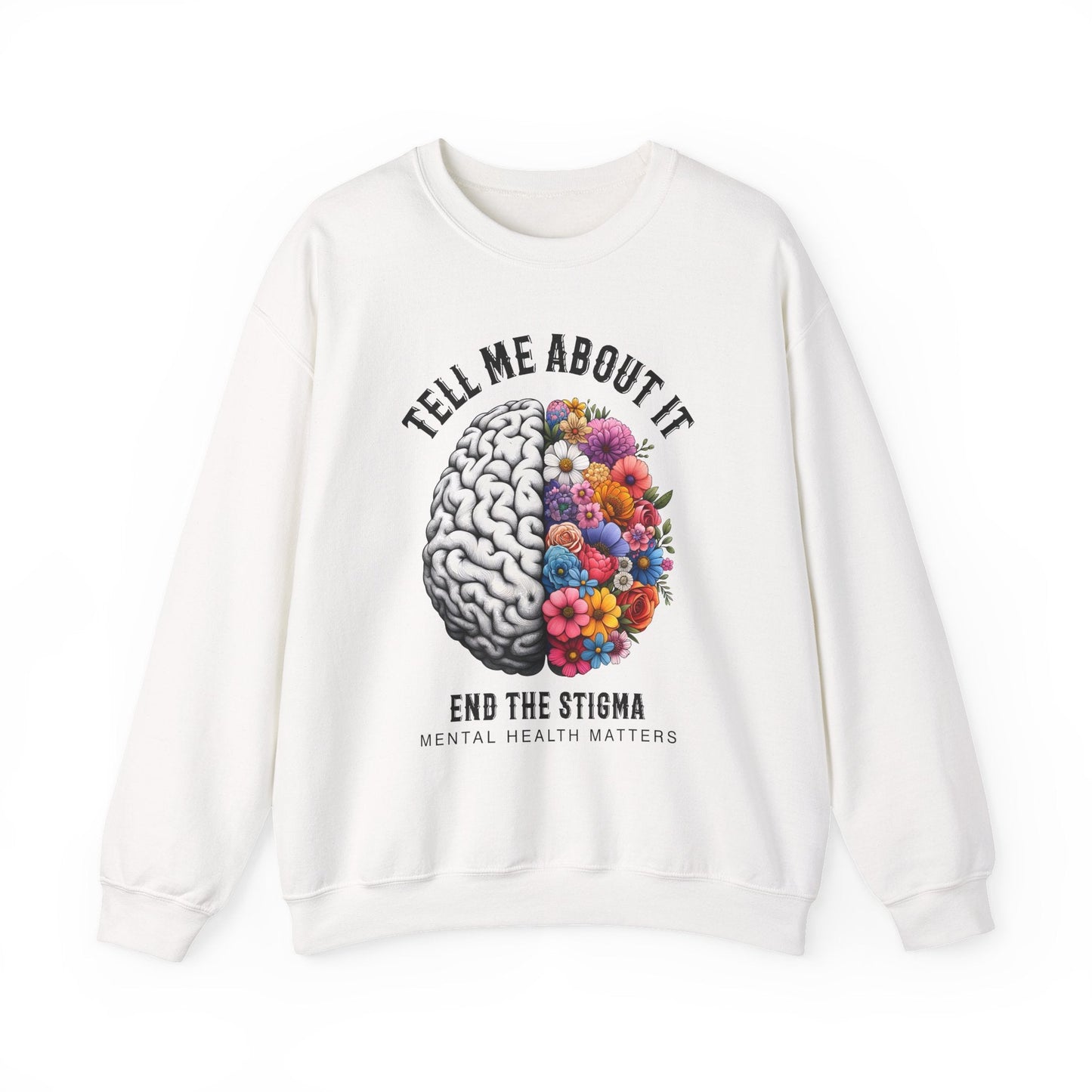 Tell Me About It Crewneck Printify